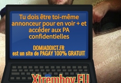 Je cherche un mec max 40 a pour me sucer IDF (946 visits) J h bi actif cherche un mec max 40 ans pour me sucer a fond
Je me deplace ou plan ext.
Contacte c... Je cherche un mec max 40 a pour me sucer IDF